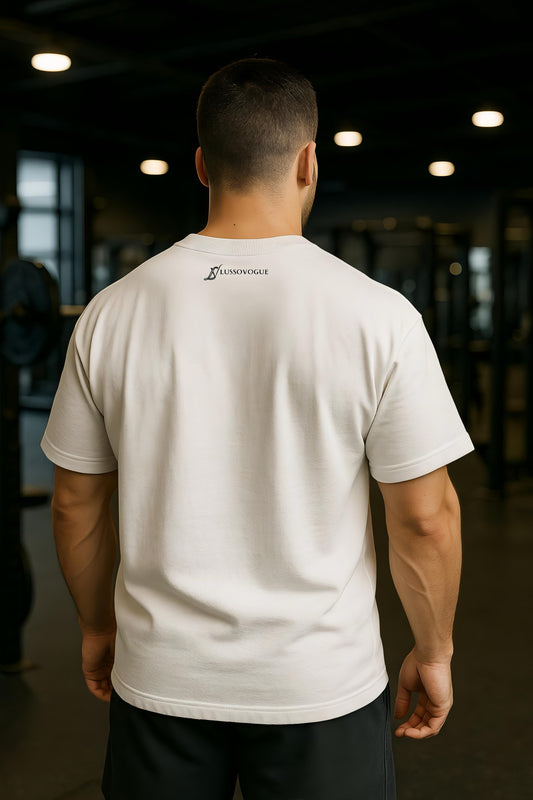 Oversized T-Shirt – “Gym Mode On” Workout Graphic