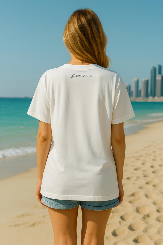 Oversized T-Shirt – “I Can and I Will” Motivational Print