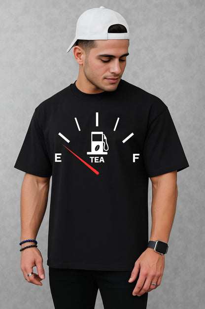 LUSSOVOGUE “Unlocked Potential” Black Short Sleeve T-Shirt