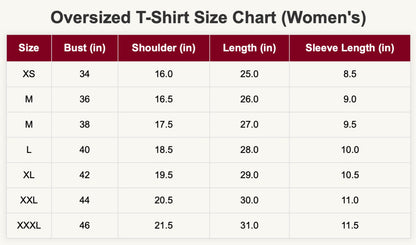 LUSSOVOGUE Women’s Premium Oversized T-Shirt Collection | Brown, Black & Maroon Goose Gang Graphic Tees | 100% Cotton