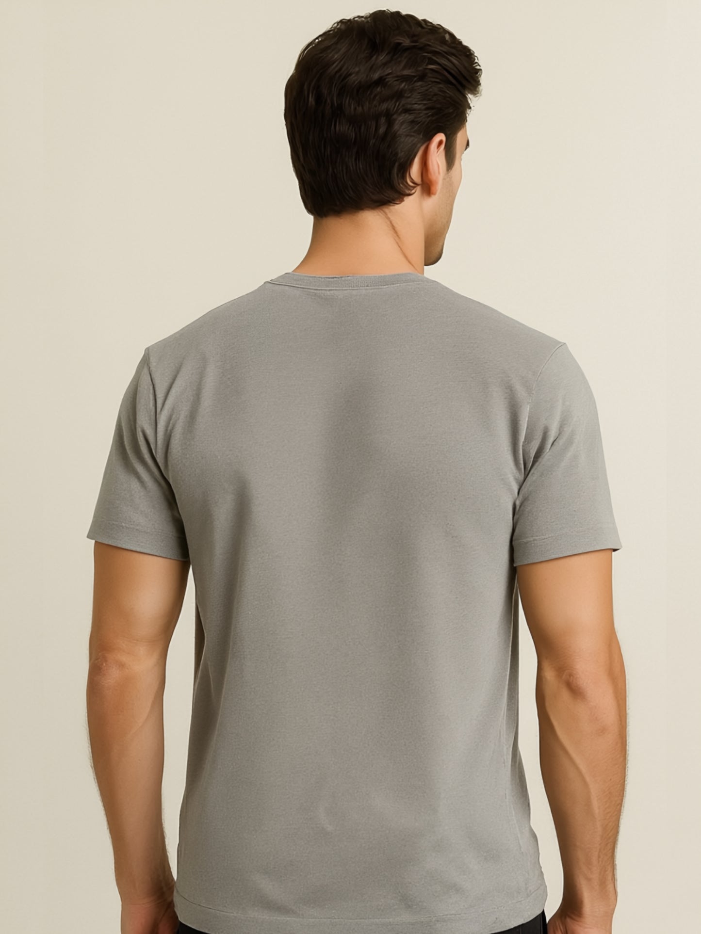 LUSSOVOGUE- Classic Fit T-Shirt – 100% Cotton Comfort, Minimalist Style