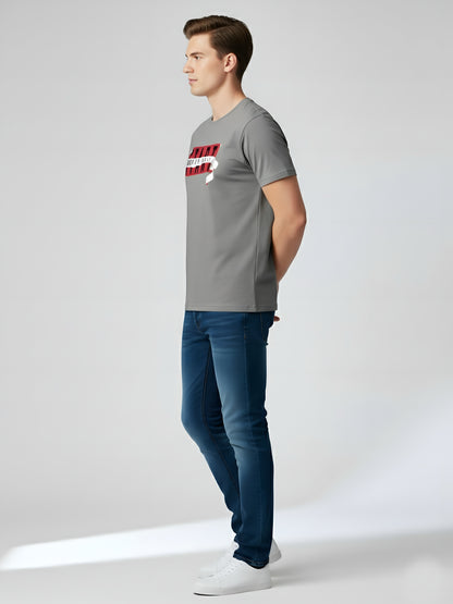 LUSSOVOGUE Men’s Premium 100% Cotton Regular Fit T-Shirt Collection | Black, White, Grey, Navy Blue