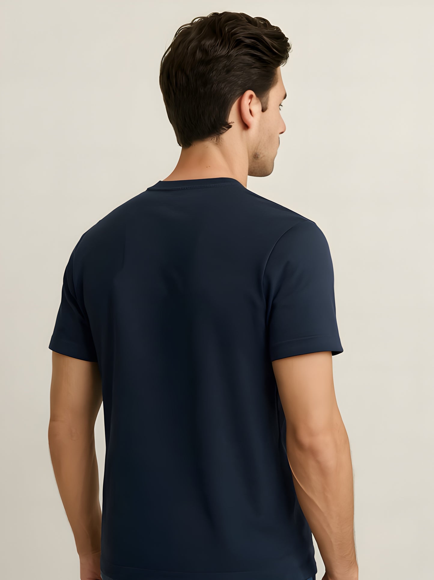 LUSSOVOGUE- Classic Fit T-Shirt – 100% Cotton Comfort, Minimalist Style