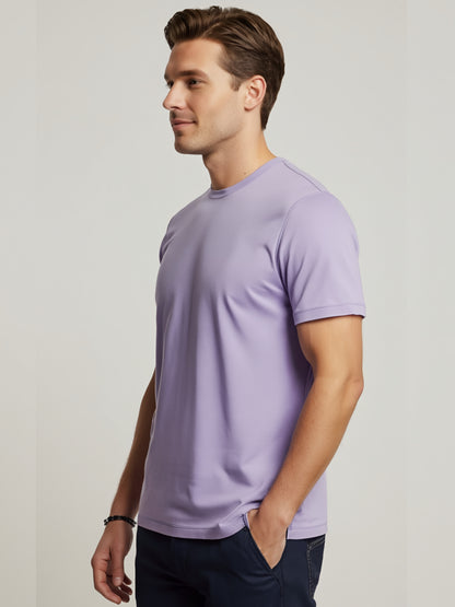 LUSSOVOGUE- Classic Fit T-Shirt – 100% Cotton Comfort, Minimalist Style