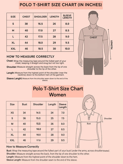 LUSSOVOGUE White Polo T-Shirt for Men | Premium Cotton-Blend, Plain No-Pocket, Regular Fit