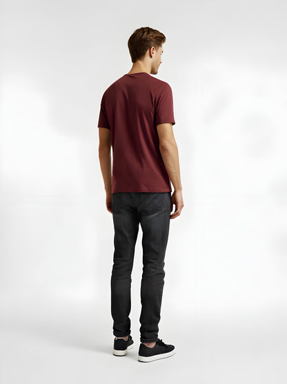 LUSSOVOGUE- Classic Fit T-Shirt – 100% Cotton Comfort, Minimalist Style