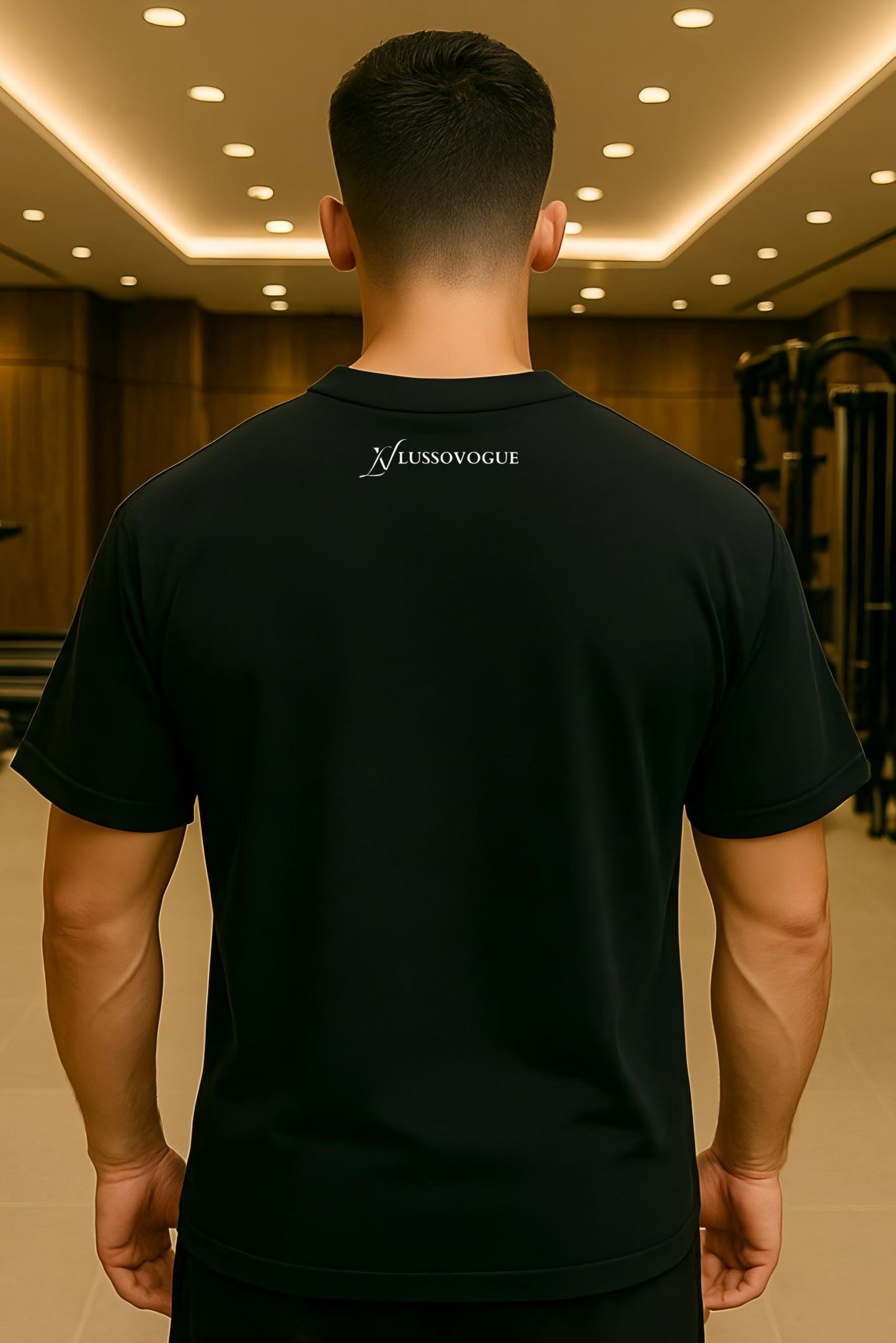 Hustle for Your Muscle – Oversized Gym T-Shirt (Premium Cotton)