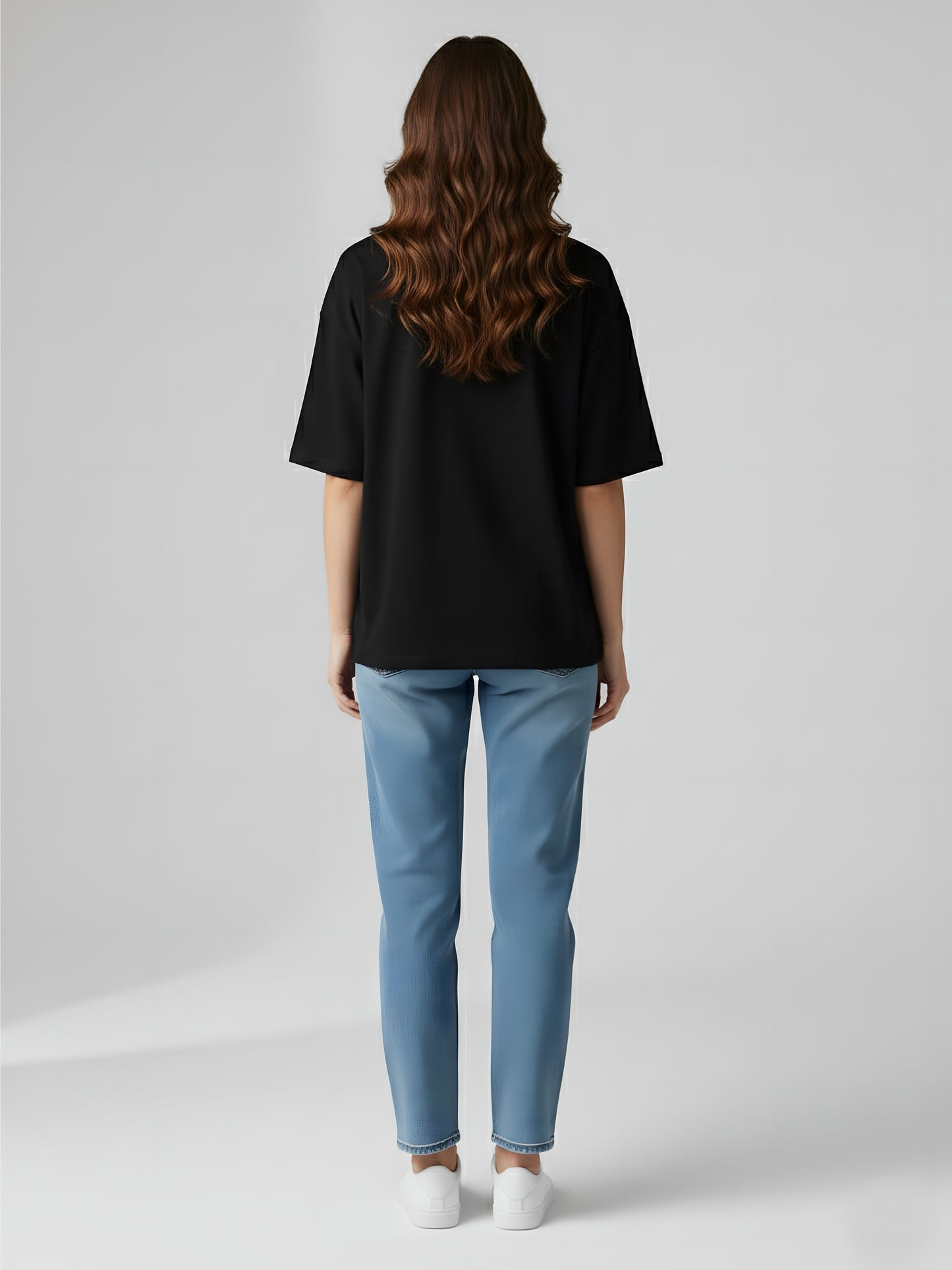 LUSSOVOGUE Women’s Premium Oversized T-Shirt Collection | Brown, Black & Maroon Goose Gang Graphic Tees | 100% Cotton