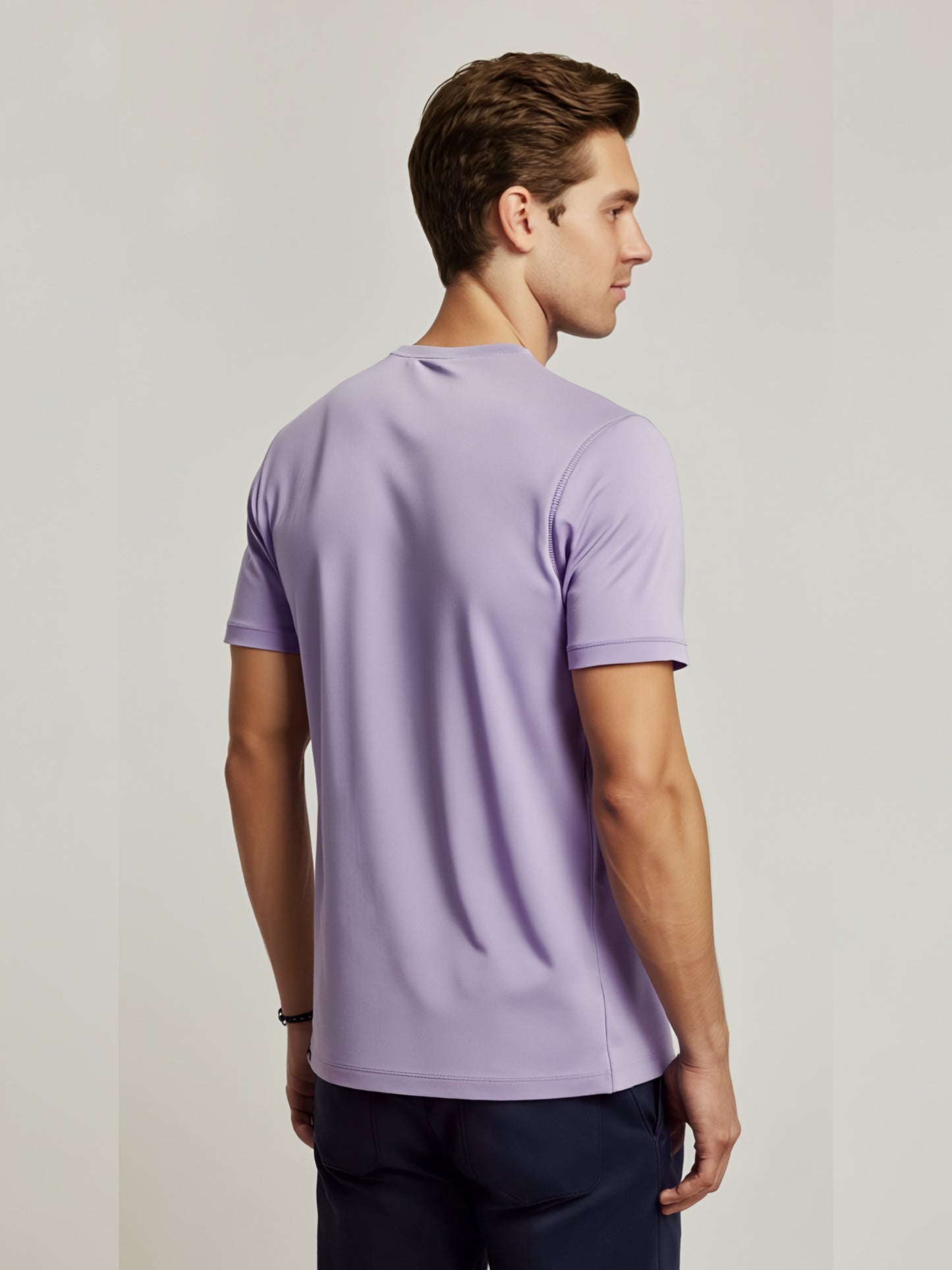 LUSSOVOGUE- Classic Fit T-Shirt – 100% Cotton Comfort, Minimalist Style