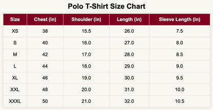 LUSSOVOGUE Men’s Polo T-Shirt Collection | Black, White, Navy Blue, Grey & Maroon | Premium Cotton Blend | Classic Regular Fit