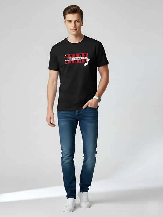 LUSSOVOGUE Men’s Premium 100% Cotton Regular Fit T-Shirt Collection | Black, White, Grey, Navy Blue